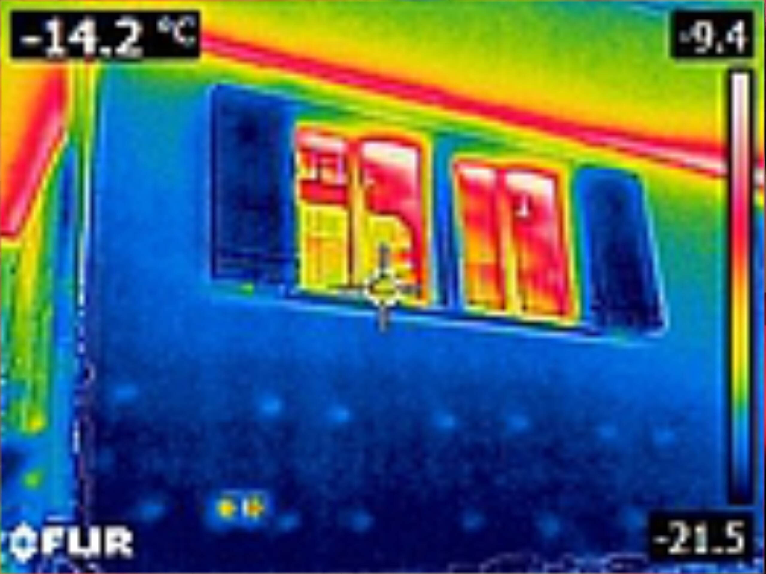 Wärmebildscan Fenster Wärmebildscan Fenster