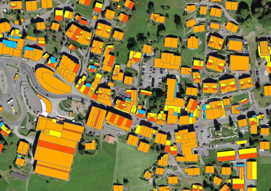 Solardach Prüfen Sie auf der Webseite der Schweizerischen Eidgenossenschaft das Energiepotential Ihres Daches.